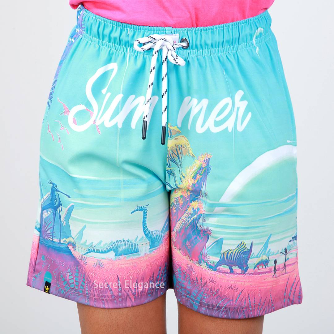 Women Shorts- Summer - Very Soft Comfortable QuickDry Colourful Shorts Men  And Women