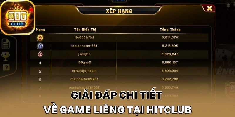 Giải đáp chi tiết về game Liêng tại Hitclub