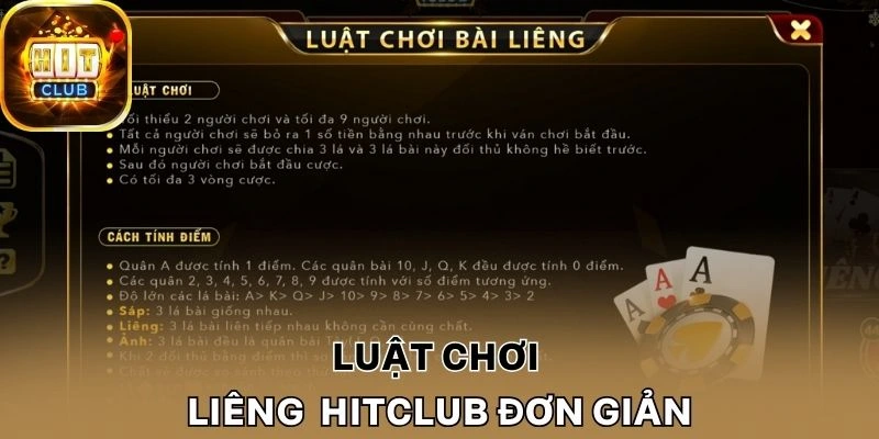 Luật chơi Liêng Hitclub được xây dựng
